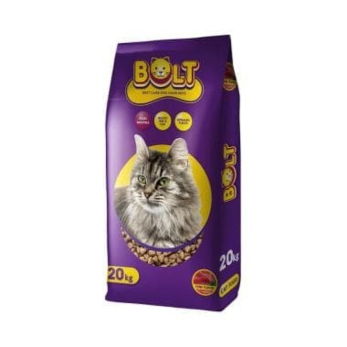 GOJEK MAKANAN KUCING BOLT TUNA 20 KG 20KG CATFOOD