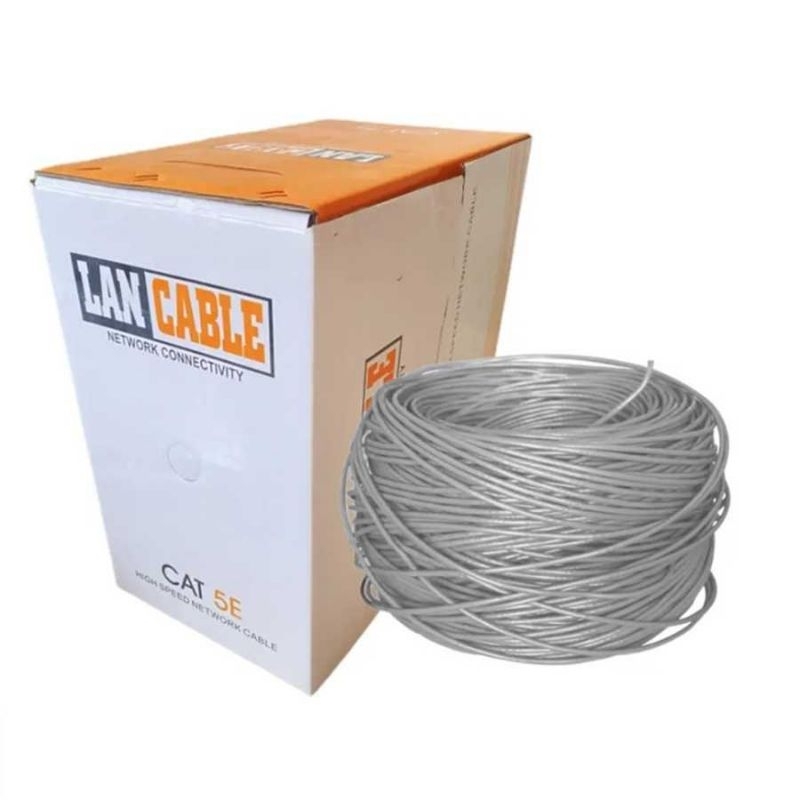 BELNET Kabel Jaringan LAN Ethernet CAT 5E 100 Mbps Support 1000ft/305M - BEL-UA5