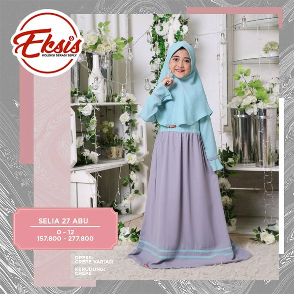 GAMIS ANAK SEPLY SELIA 27 ABU