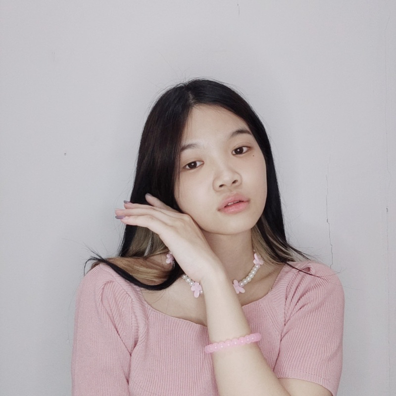 Gelang Elastis Water Beads Elastic Bracelet Stone