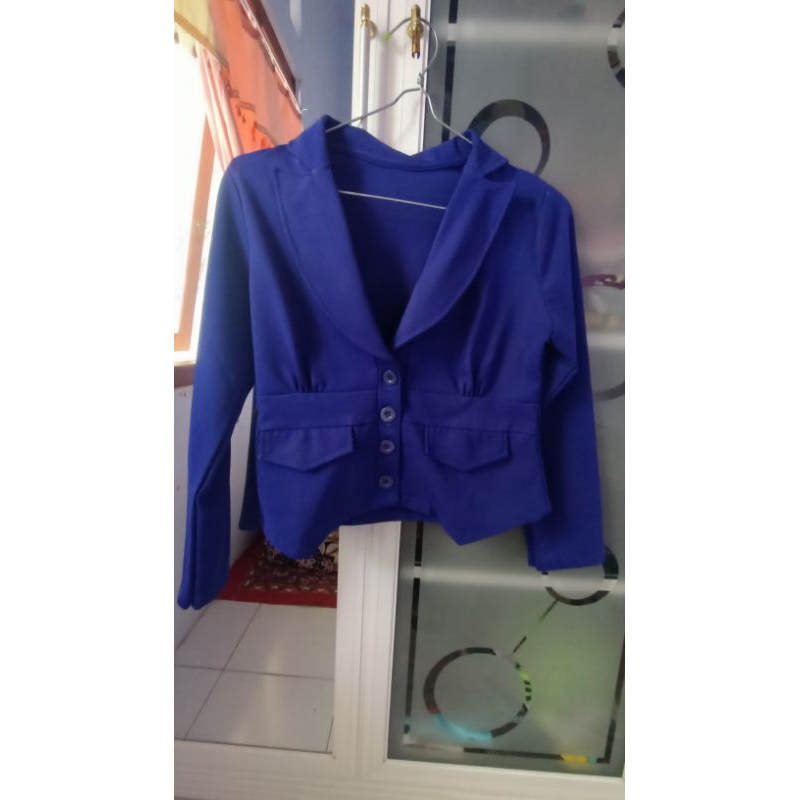 Preloved Blazer Crop