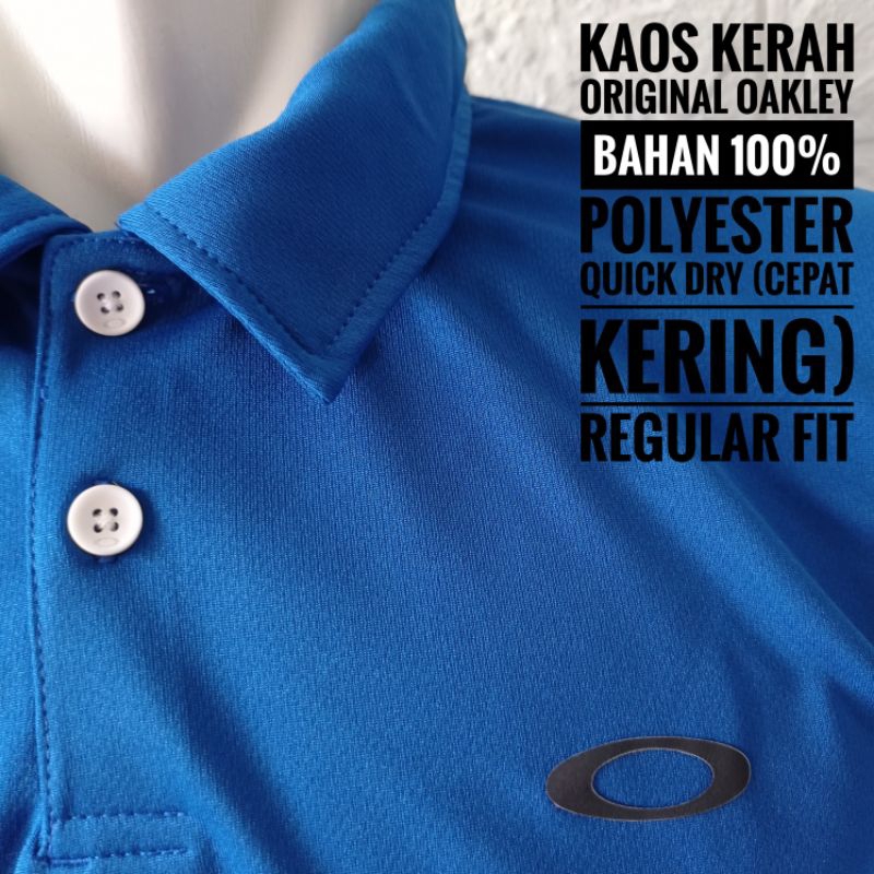 Kaos kerah Oakley Original