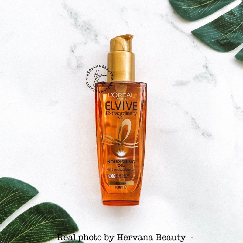 L'OREAL ELVIVE EXTRAORDINARY TREATMENT OIL FOR DRY HAIR [PRELOVED 95% NEW]