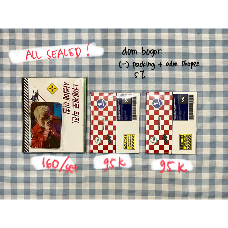 TREASURE TRACE MD MERCHANDISE POLAROID POLA HARUTO LYRICS CARDS + PHOTOCARDS SET (PC FULLSET)