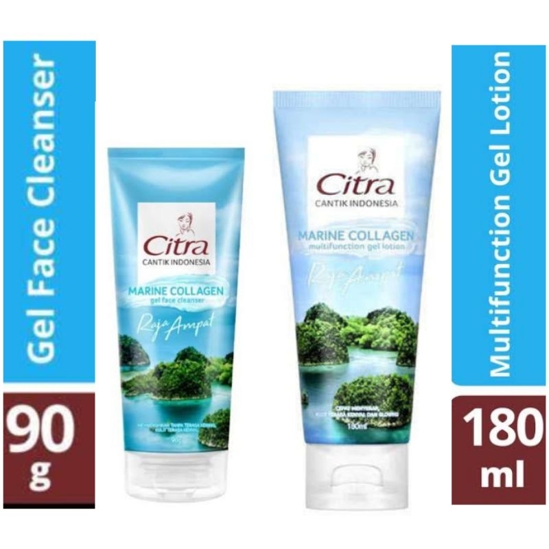 Citra Face Cleanser 90mL / Hand Body Lotion Pearly Glow 230mL Serum 180mL / Fresh Glow / Marine Colagen / Cocoa Bali