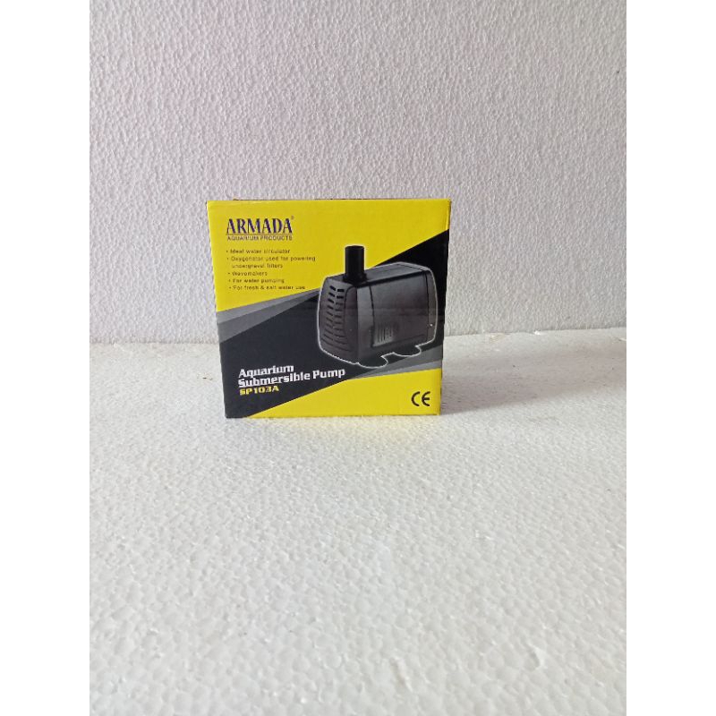 MESIN SUBMERSIBLE AQUARIUM ARMADA SP 103A FILTER AKUARIUM KOLAM ALAT HIDROPONIK ARMADA 103