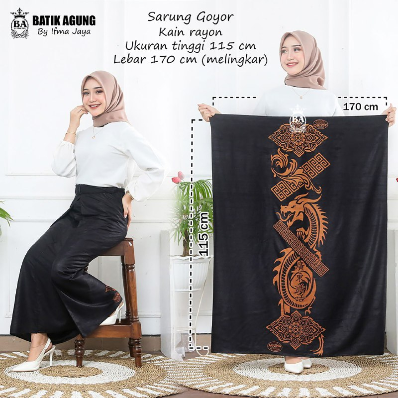 KAIN SARUNG HITAM MANIS SARUNG BATIK SANTRI PUTRI SARUNG BATIK PEKALONGAN SARUNG NOGO SARUNG BATIK PRINT SARUNG WANITA SARUNG SANTRI PUTRI