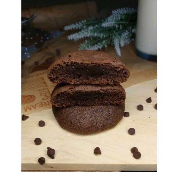 

Coklava (Chocolate Lava Soft Cookies)