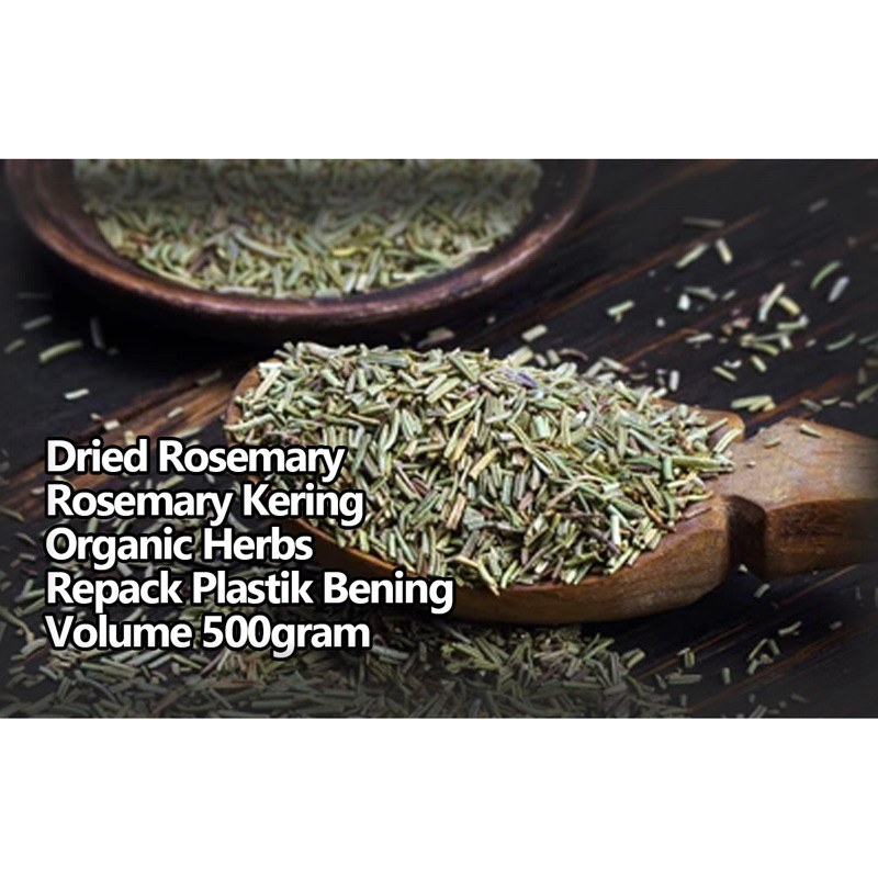 Daun Rosemary Kering 500gram Organik