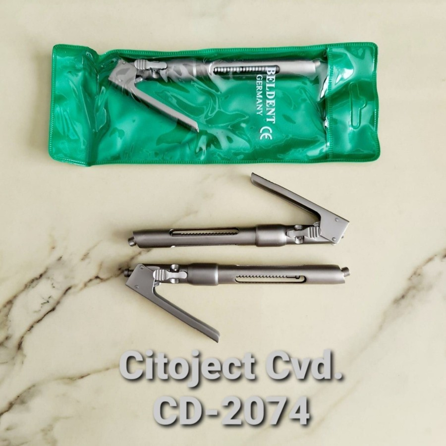 Dental citoject otomatis citojek manual