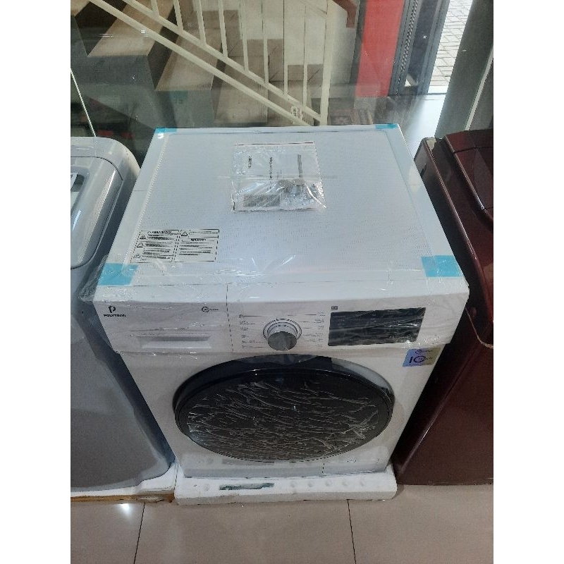 Mesin Cuci Front Loading 8kg Polytron PFL 8105