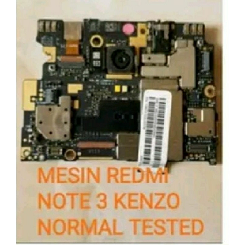 Mesin Redmi note 3 pro kenzo 2gb