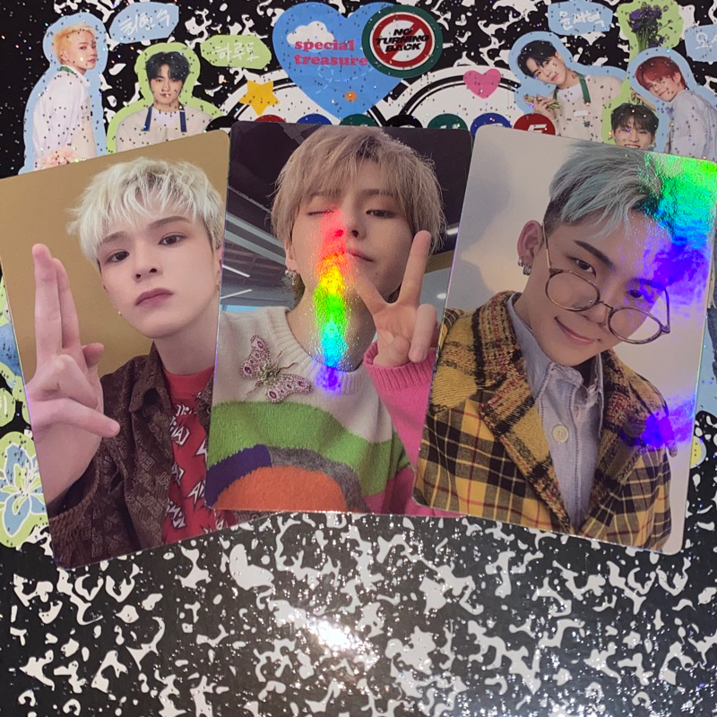 TREASURE pob weverse wv Welcoming Collection 2023 photocard pc hyunsuk asahi yoshi