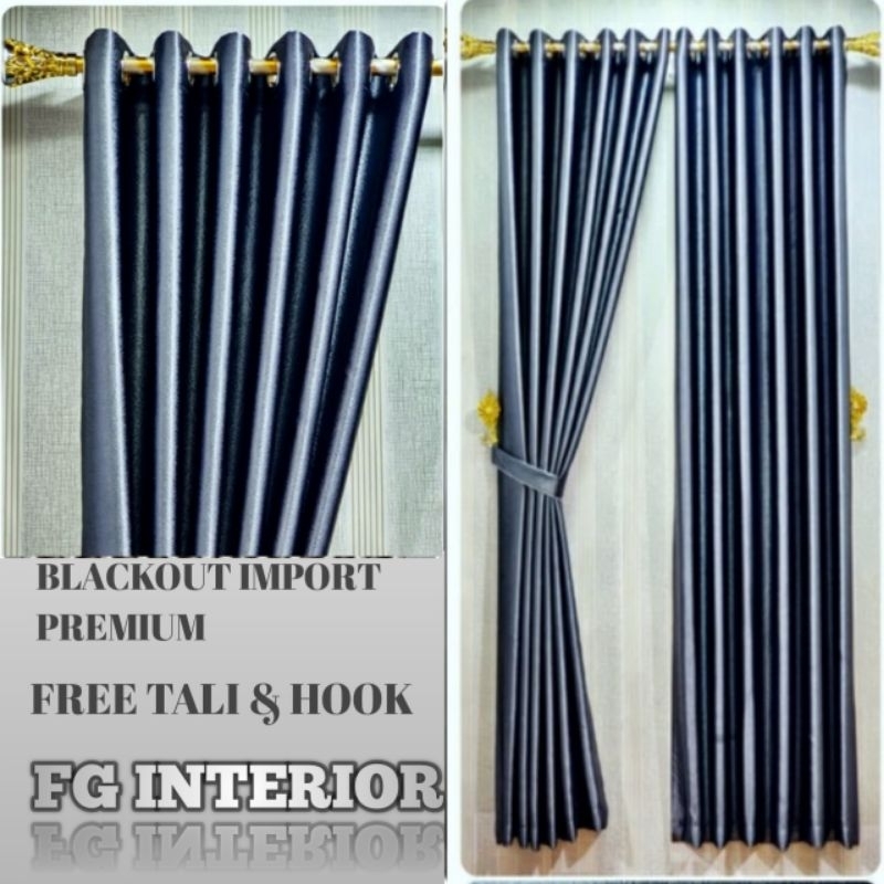 GORDEN BLACKOUT POLOS TEBAL MOTIF MEWAH