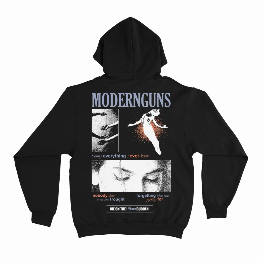 MODERN GUNS - Die On The Same Burden Hoodie