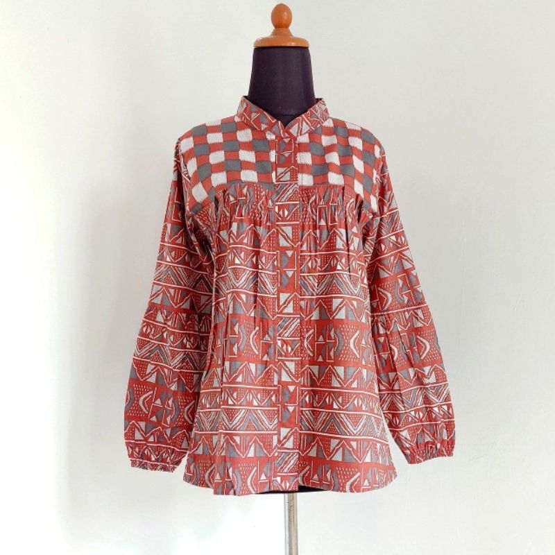 Batik wanita M L XL XXL 3L 4L 5L terbaru terlaris termurah - Batik wanita modern - seragam batik ...