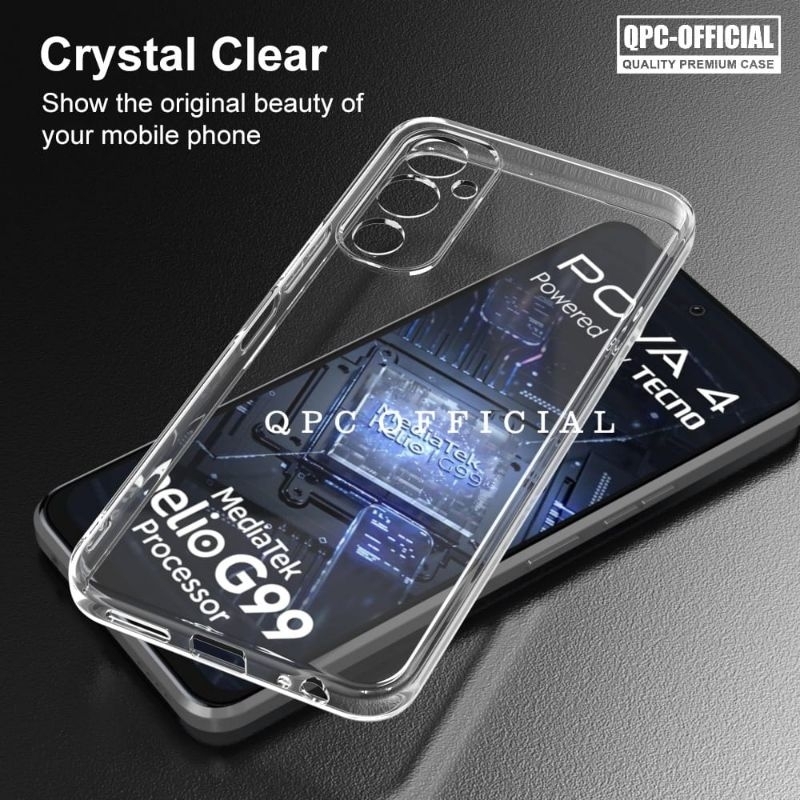 Case Tecno Pova 4 Tecno pova 4 pro Tecno Pova Neo 2 Clear Case Bening 2.0mm Softcase Clear Case Tecn