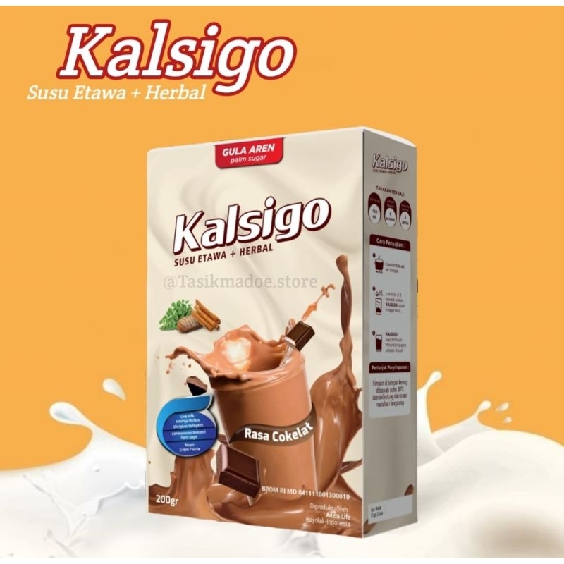 KalsiGo | Susu Kambing Etawa + Herbal 200gr