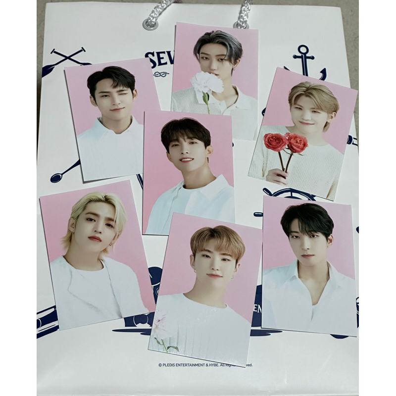 PHOTOCARD COOKIES DESSERT CAFE SEVENTEEN - RPC COOKIES SEVENTEEN CAFE