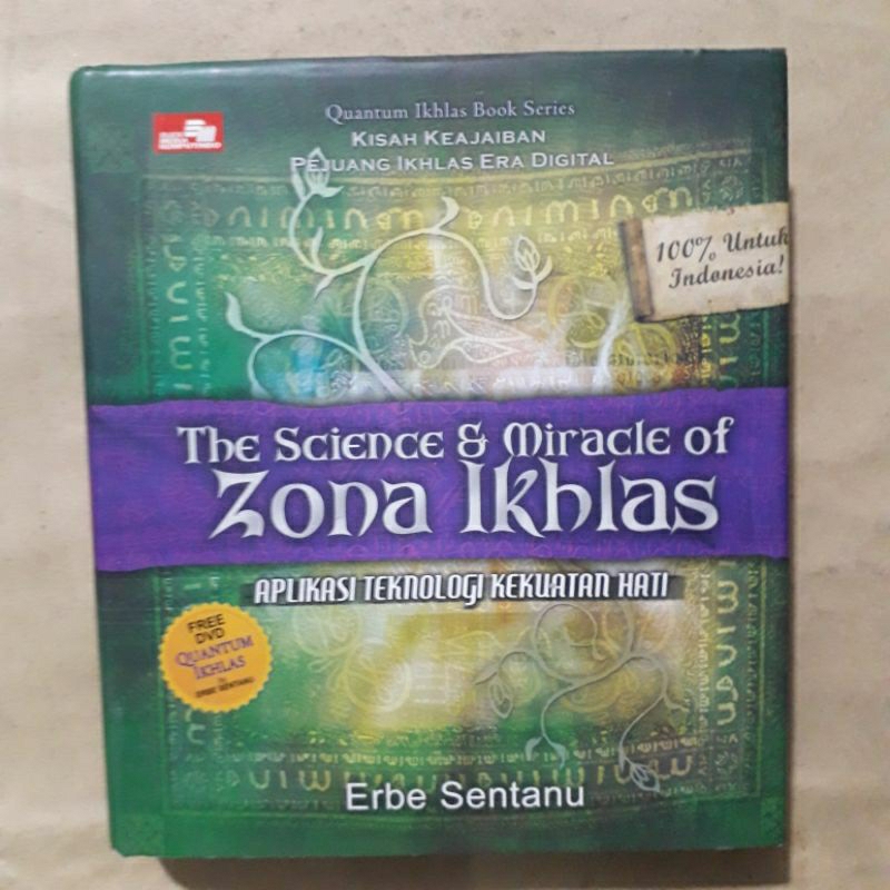 Buku Erbe Sentanu - The Science & Miracle of Zona Ikhlas