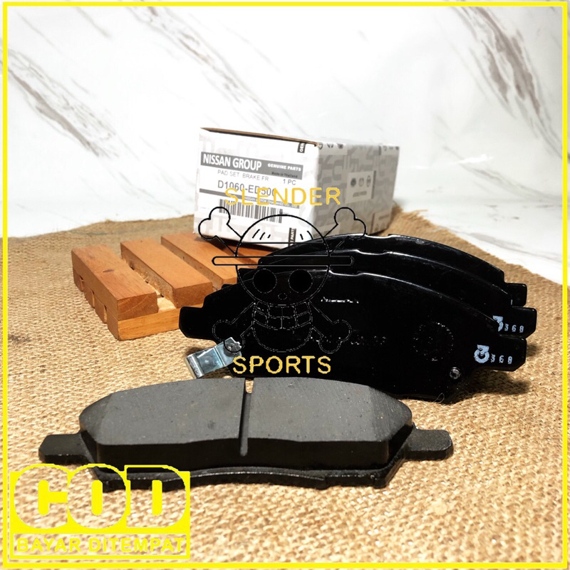 BRAKE PAD LIVINA OLD - BRAKE DISC PAD LIVINA - KAMPAS REM DEPAN LIVINA 1.5 1.8 LAMA