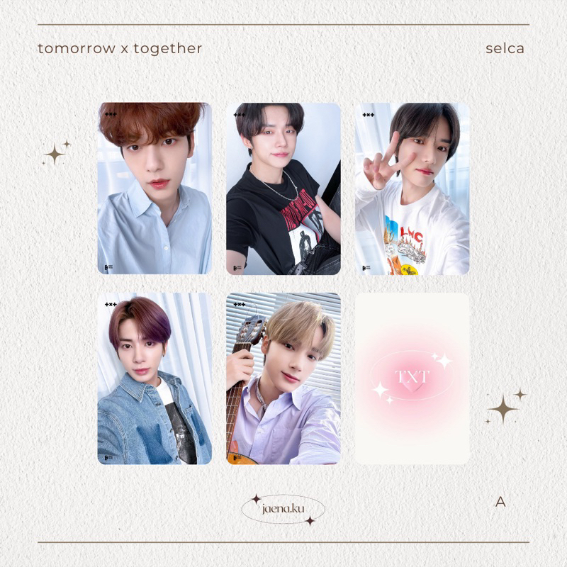 [TXT] PHOTOCARD SELCA 1 TOMORROW X TOGETHER