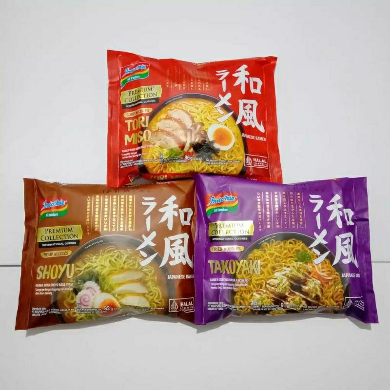 indomie ramen tori miso shoyu takoyaki