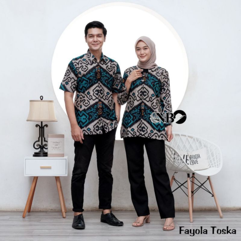 BAJU BATIK WANITA MODERN MONALISA GENES M,L,XL asli PEKALONGAN XXL