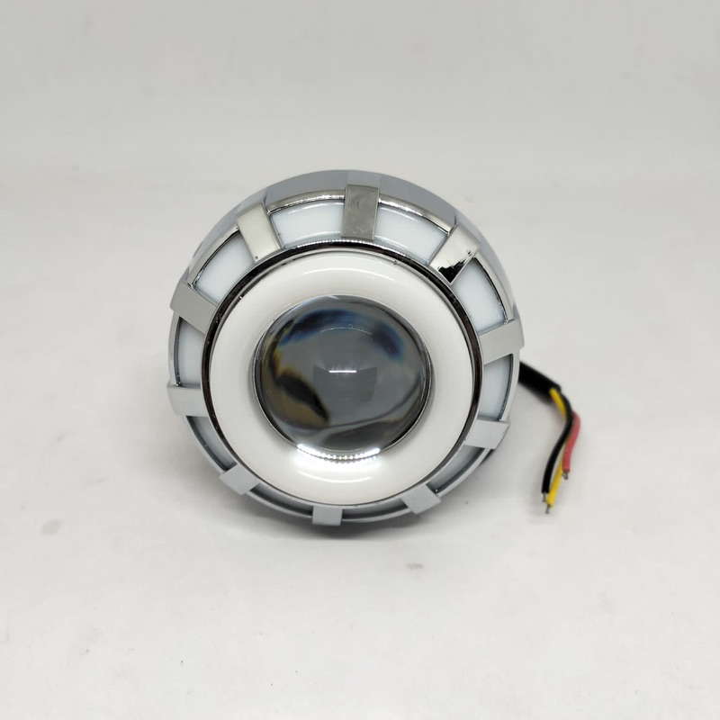 LAMPU LED PROJIE MINI KIPAS 2.5 INCH SPIRAL UNIVERSAL MOTOR MOBIL