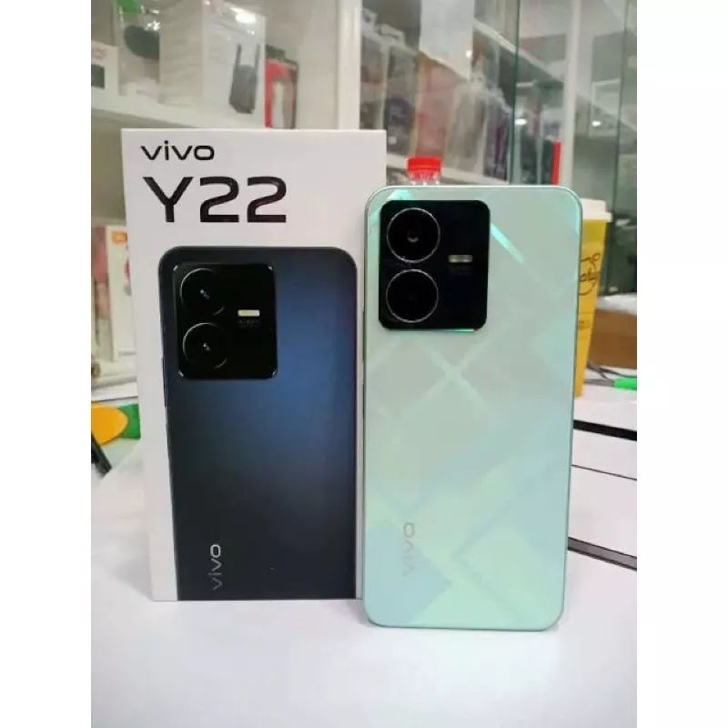 SEGEL BARU !!! Handphone Vivo Y22 Ram 4GB + 4GB extaded / Rom 64GB
