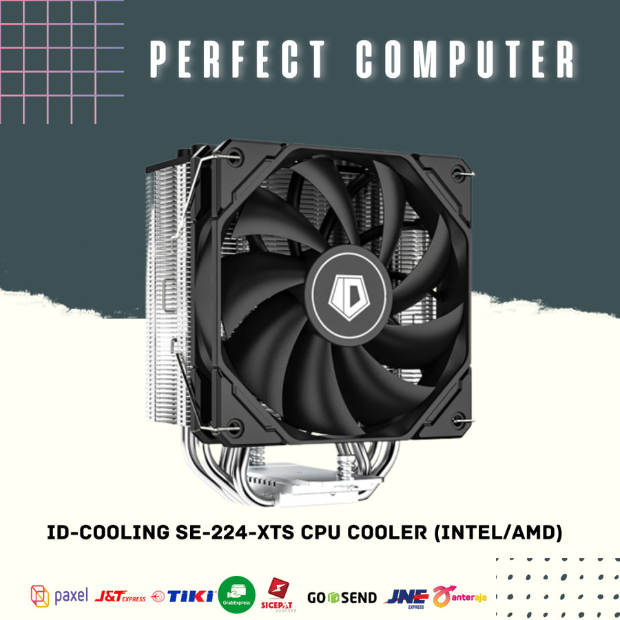 ID-COOLING SE-224-XTS CPU Cooler (Intel/AMD)