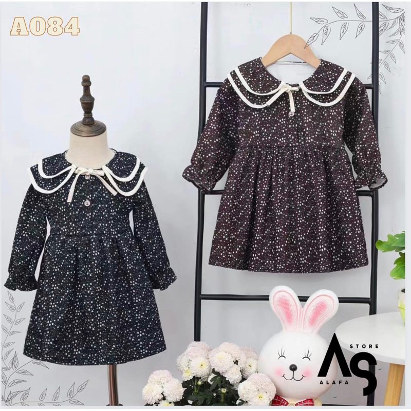 Dress anak perempuan Import 3bln-2th A084