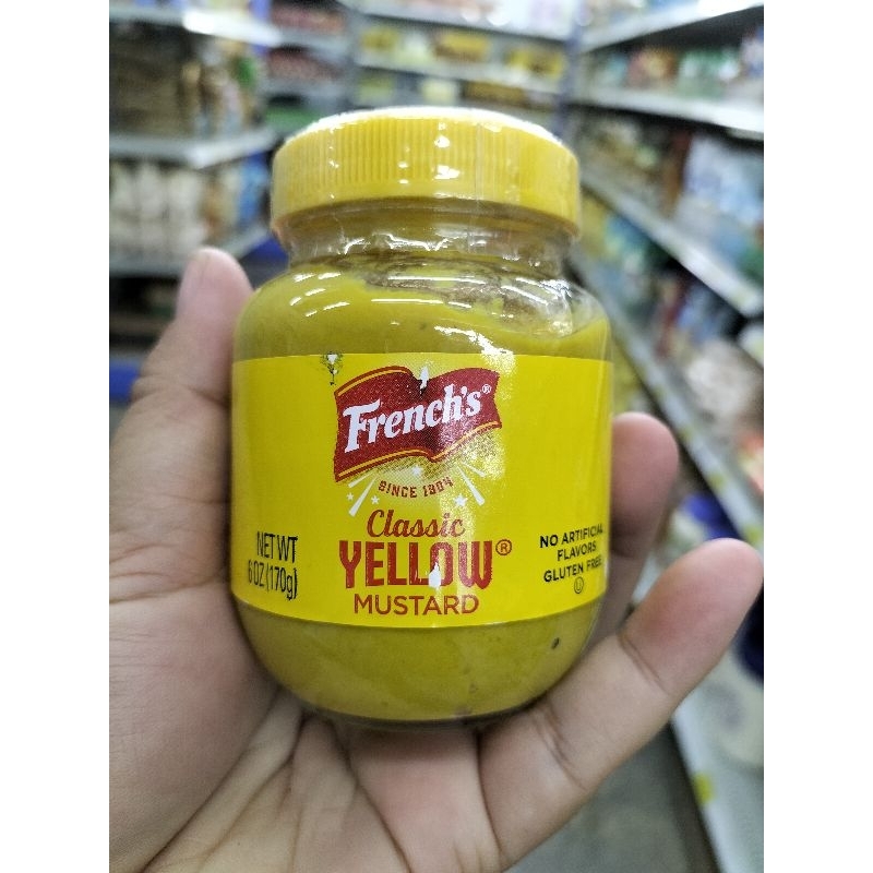 

french yellow mustard 170GR