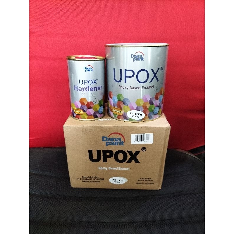 CAT KOLAM UPOX / CAT KERAMIK LANTAI DINDING UPOX WHITE PUTIH 105-0001