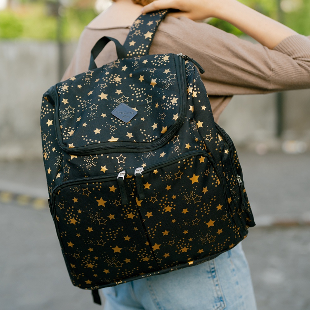 Freckles Amy Backpack Moonlight Stars Tas Ransel Bayi