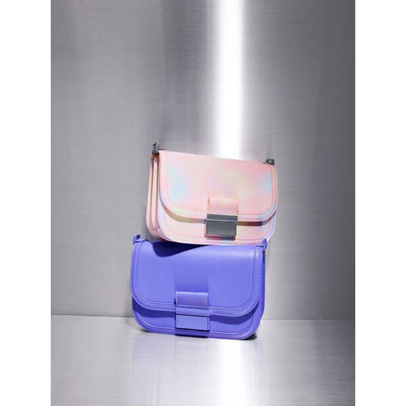 TAS WANITA SELEMPANG FREE BOX CK968 SIMPLE HORSE SLING BAG PREMIUM IMPORT