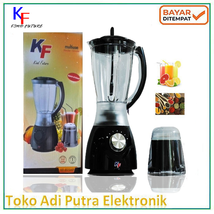 Blender KF - 815 Wadah Anti Pecah 1,5Liter Blender Model Phlilips