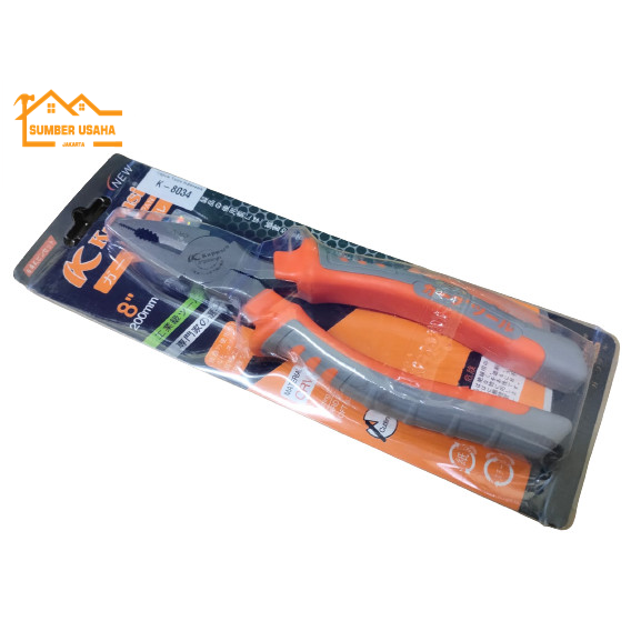 Tang Kombinasi Linesman Combination Pliers Kapusi 8" Inch Multifungsi SUJ