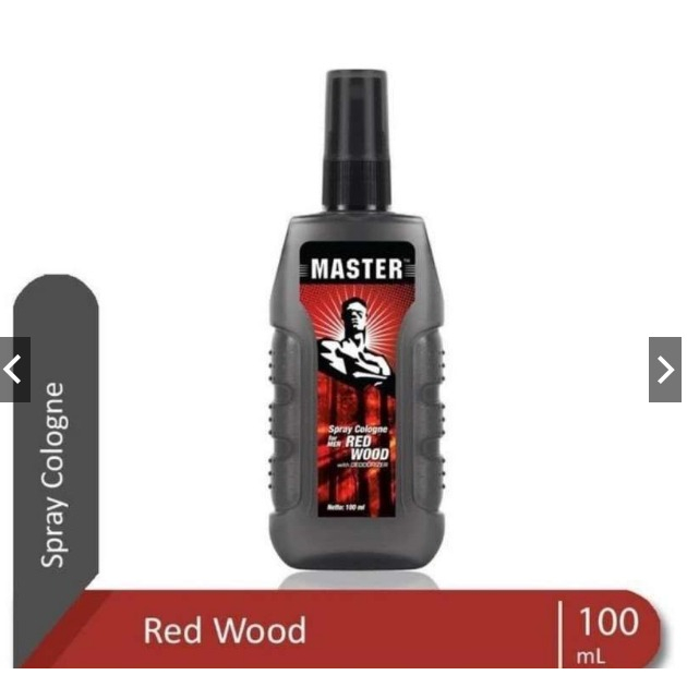 Master Spray Cologne red wood