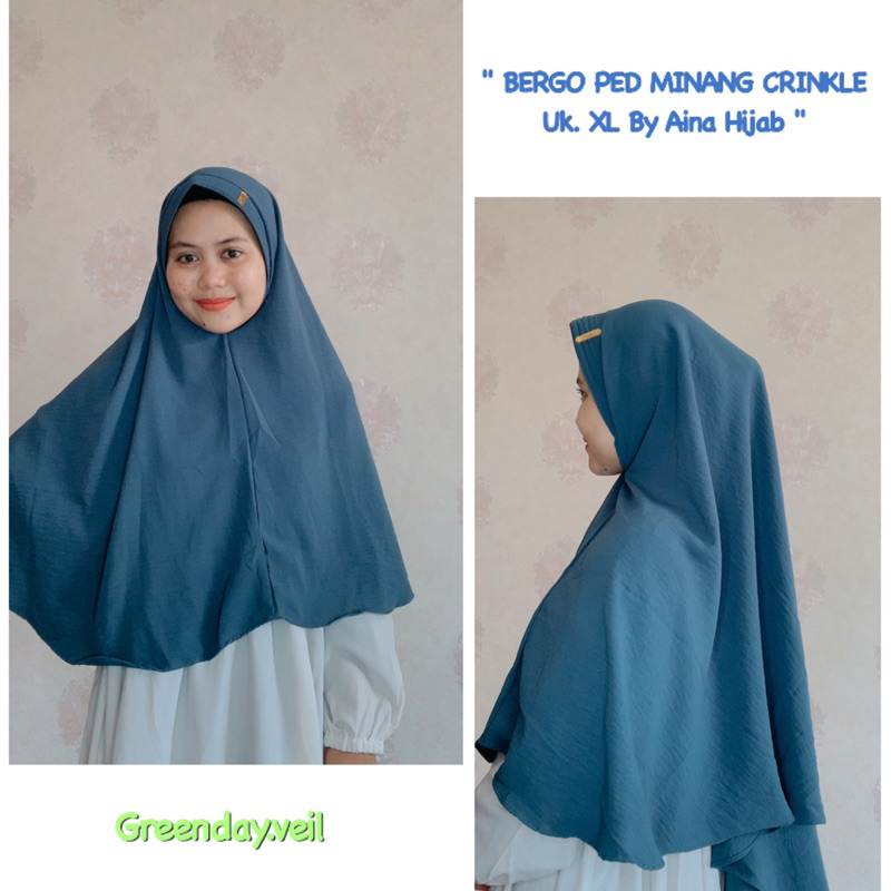 BERGO PED CRINKLE MINANG UK XL BY AINA