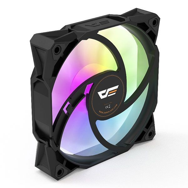 Aigo DarkFlash S101 12CM Fan - Black/White / Fan Casing 12 CM