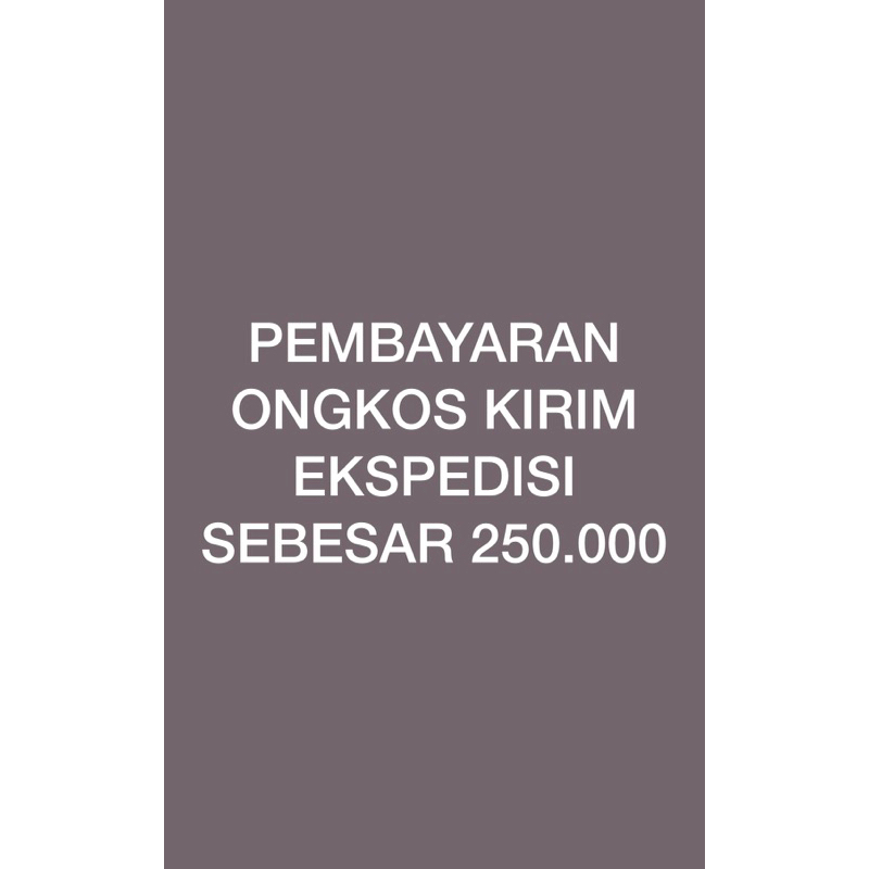 PEMBAYARAN ONGKOS KIRIM EKSPEDISI SOFA KURSI LUNAS JEPARA SEBESAR 250.000