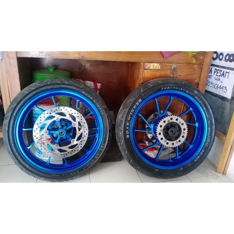 Velg copotan R15 V3 second GRATIS  waistbag Converse