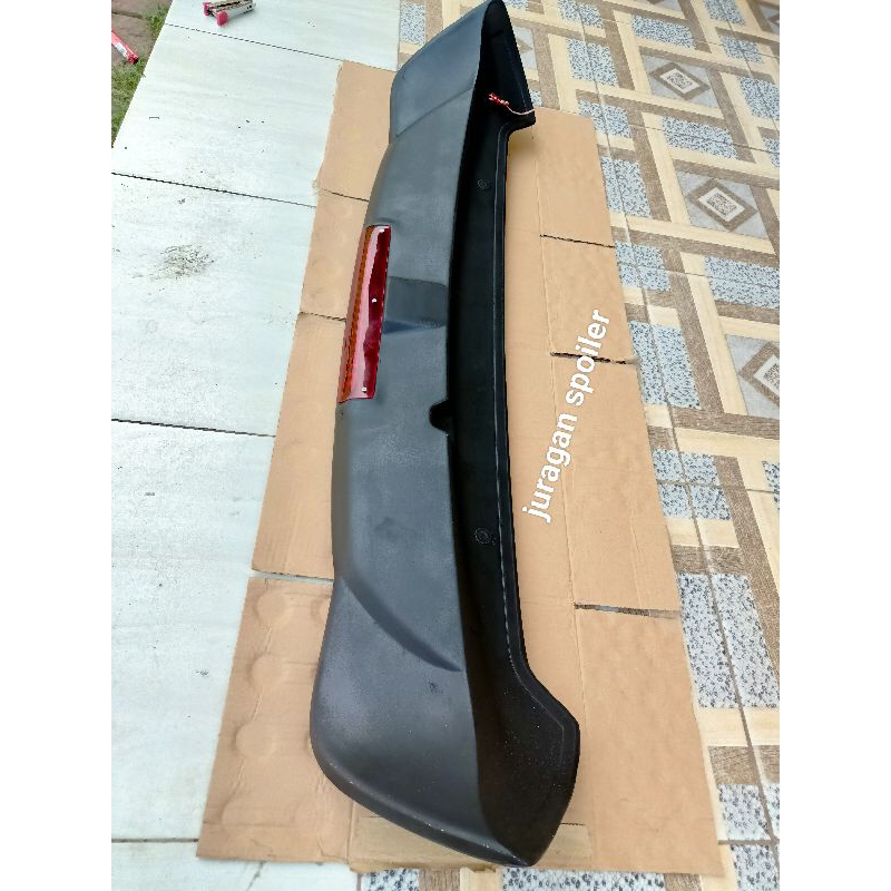 spoiler Agya spoiler Ayla model TRD plus lampu