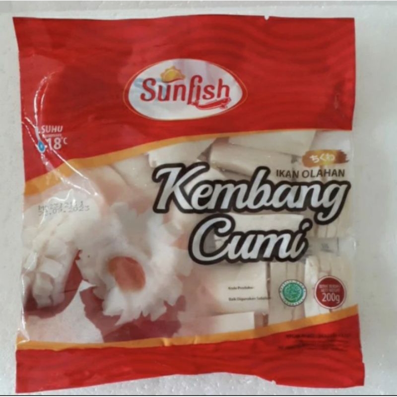 

Sunfish Kembang Cumi 200gr