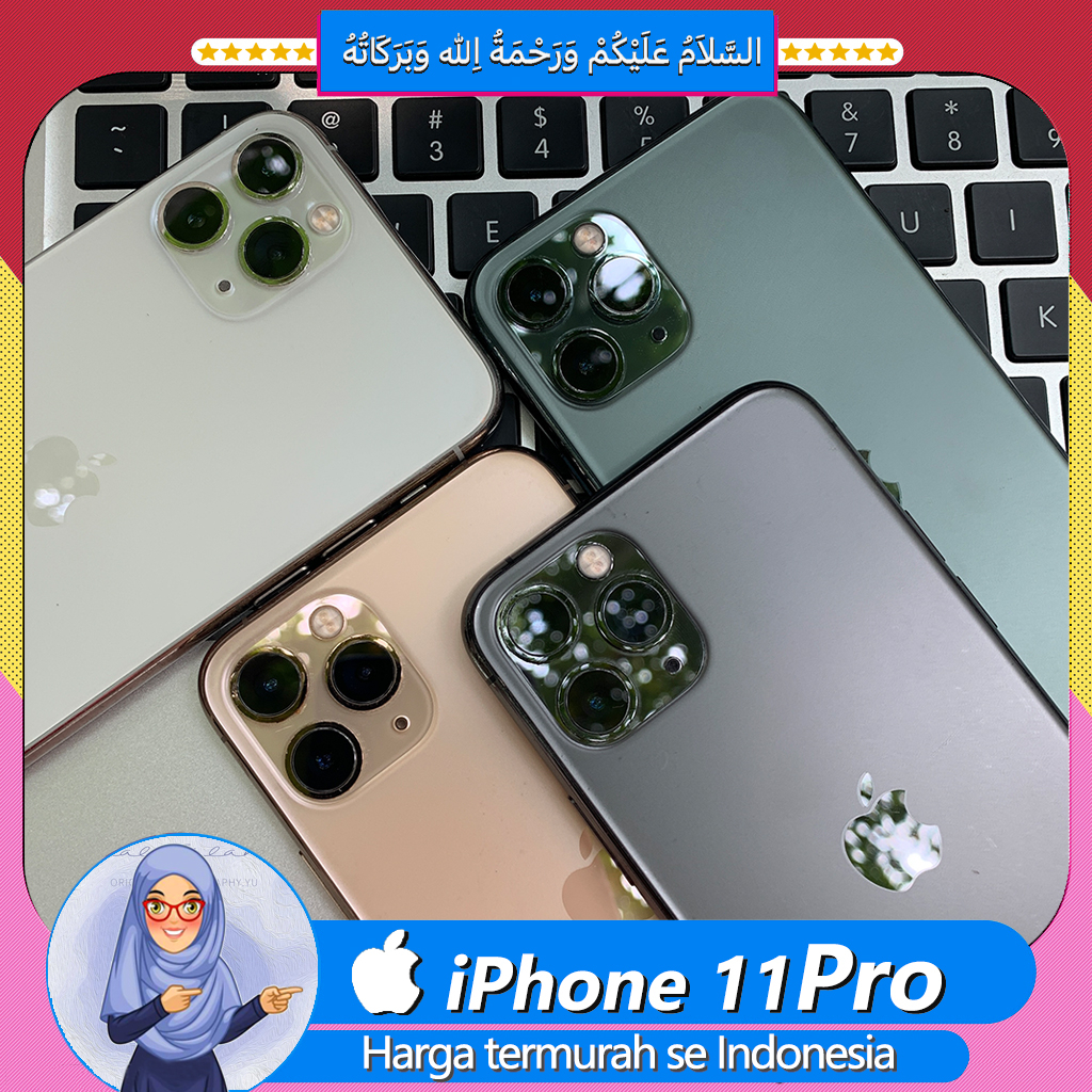 iPhone 11 Pro second original Mulus 99% seperti baru 64gb 256GB iP11pro fullset unit aman