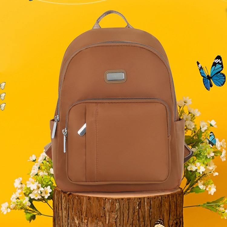 TAS RANSEL WANITA ANTI AIR PREMIUM COKLAT FIALA TA809B7 BACKPACK GENDONG SEKOLAH PUNGGUNG CEWEK KERJA KULIAH MURAH FASHION REMAJA KEKINIAN KOREA SIMPLE BRANDED BATAM TERBARU IMPORT