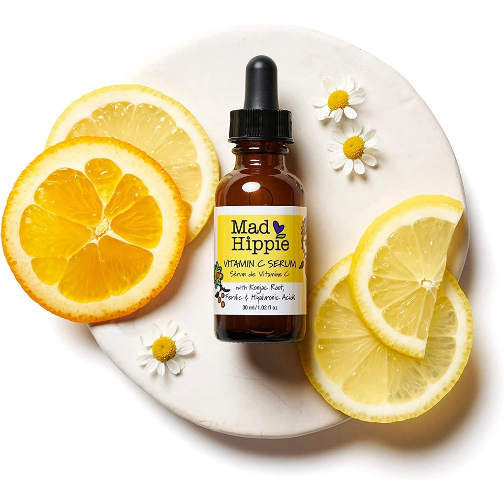 Mad Hippie Vitamin C Esensi Melanin Inhibition Antioxidant Brighten Skin 30ml Whitening Serum Improve kulit