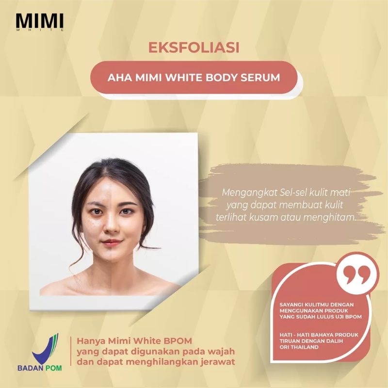 Mimi White AHA White Body Serum