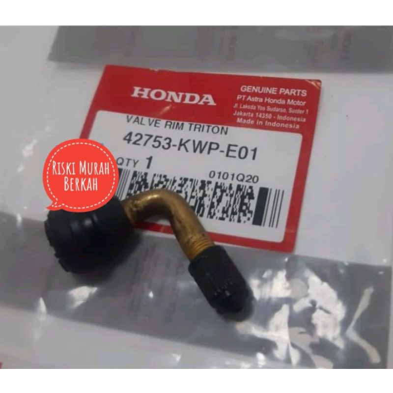 Pentil Tubles Karet Bengkok Scoopy  Original Honda 42753-KWP-E01